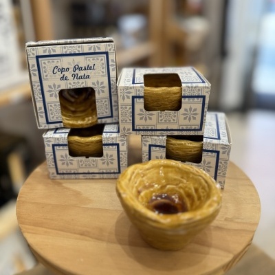 Copo em Faiança Pastel de Nata