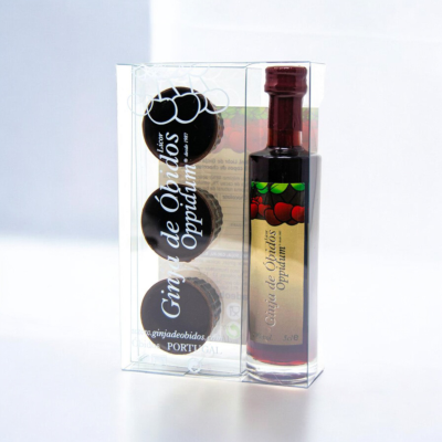 Kit Ginja miniatura e copos de Chocolate