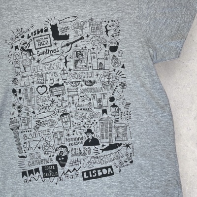 T-shirt Gatafunhos  | ICONES LISBOA