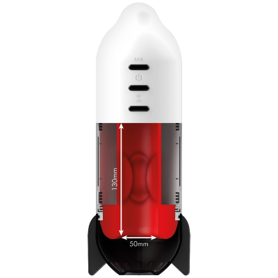 ROCKET MASTURBATOR TECNOLOGIA DE COMPRESSO SUAVE E VIBRAO