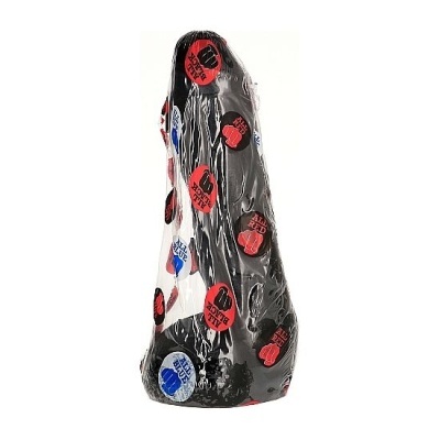 DILDO ANAL STICO ALL BLACK (20cm)