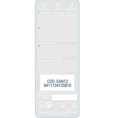 GEL - 2EN1 MASSAGEM & PRAZER PAIXÃO TAILANDESA 200ML