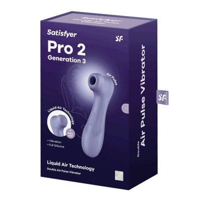 SATISFYER PRO 2 GENERATION 3 — LIQUID AIR TECHNOLOGY (LILÁS)