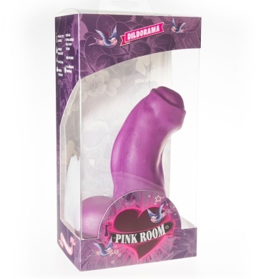 NESTOR REALISTIC DILDO PURPLE 16,5 CM