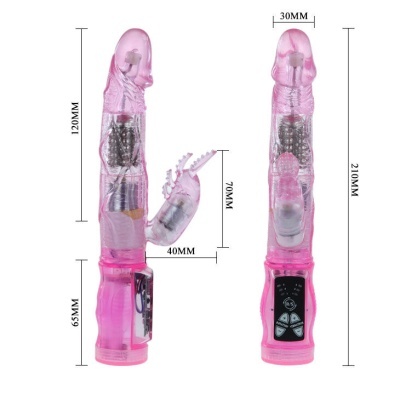 MINI VIBRADOR RABBIT INTIMATE LOVER PURPLE