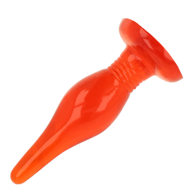 PLUG ANAL SOFT TOUCH VERMELHO 14,2 CM