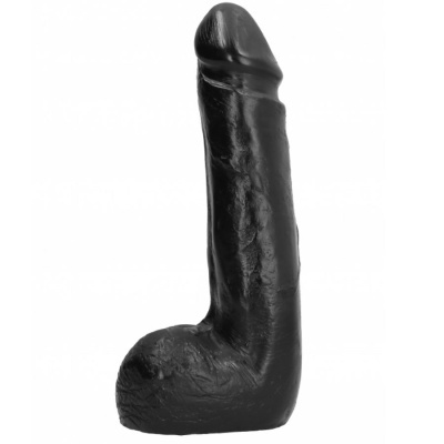 DILDO ANAL REALISTA ALL BLACK (20cm)
