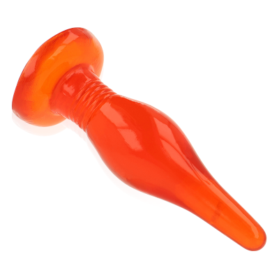 PLUG ANAL SOFT TOUCH VERMELHO 14,2 CM