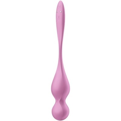 BOLAS DE KEGEL VIBRANTES LOVE BIRDS ROSA