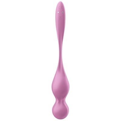 BOLAS DE KEGEL VIBRANTES LOVE BIRDS ROSA