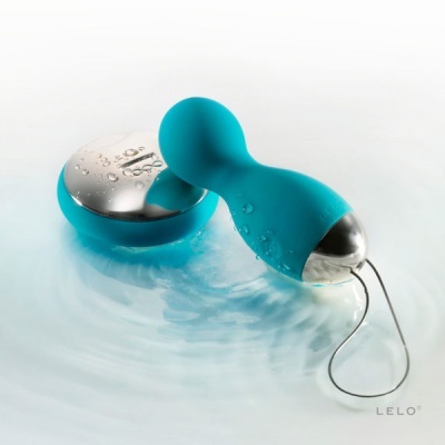 INSIGNIA VIBRADOR BALLS HULA BLUE — LELO