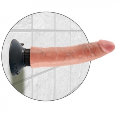 KING COCK 17,78 CM vibrador COCK