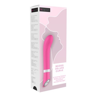 BGOOD DELUXE CURVE VIBRADOR ROSA B SWISH