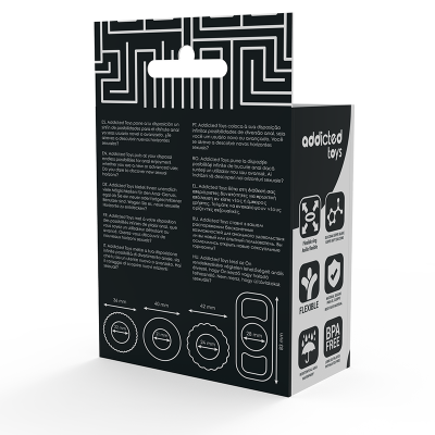 KIT ANEL PENIANO COCK RING SET 4 PIECES