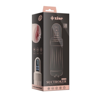 SUCTROKER V3.0 III MASTURBADOR VAGINA COM VIBRAÇÃO