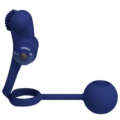 REMINGTON ANEL VIBRADOR DUPLO COM PLUG AZUL