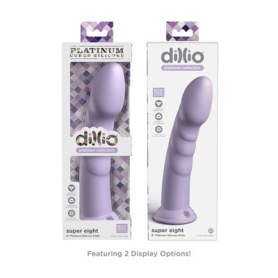 DILDO PIPEDREAMS SUPER EIGHT 20,32 CM VIOLETA