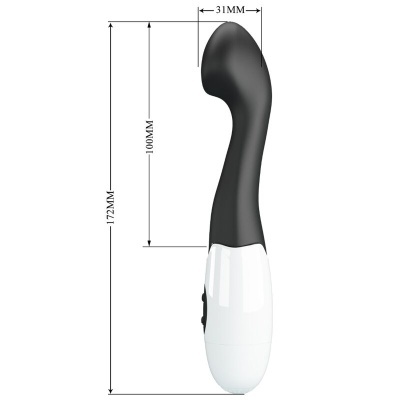 CHARLES VIBRADOR G-SPOT 30 MODOS PRETO