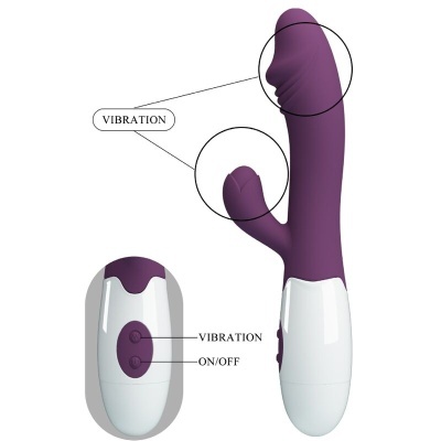 VIBRADOR SNAPPY G-SPOT ROXO