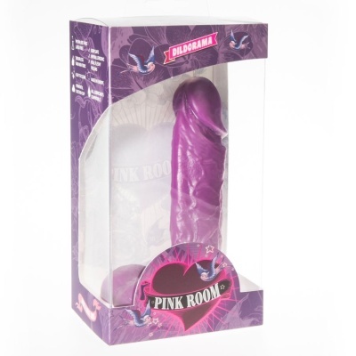 AMADEO REALISTIC DILDO PURPLE 15,5 CM