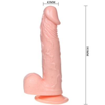 DILDO REALISTA INFLÁVEL COM VENTOSA