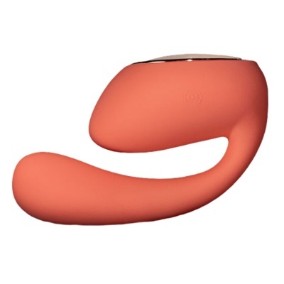 VIBRADOR IDA WAVE VERMELHO CORAL — LELO