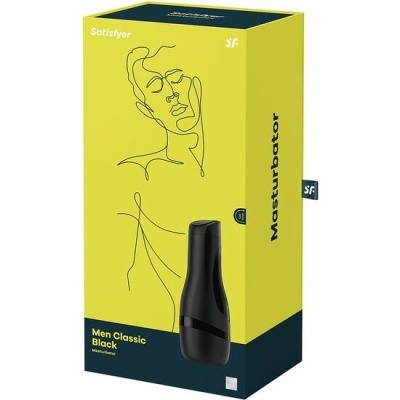 MASTURBADOR SATISFYER MEN CLASSIC (BLACK)