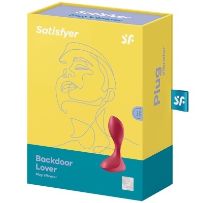 PLUG ANAL VIBRADOR SATISFYER BACKDOOR LOVER - VENDING