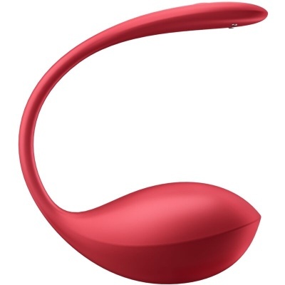 RIBBED PETAL ESTIMULADOR DE CONTROLE REMOTO G POINT VERMELHO - APP