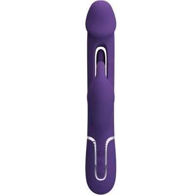 VIBRADOR COELHO DEJON 3 EM 1 MULTIFUNO AQUA VERDE
