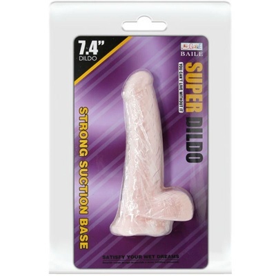 SUPER DILDO REALISTA NATURAL 18,8 CM