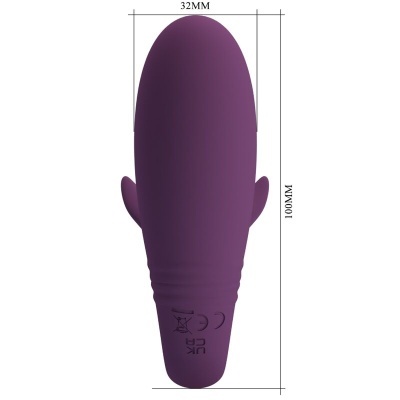 JAYLEEN VIBRADOR APP CONTROLE REMOTO ROXO