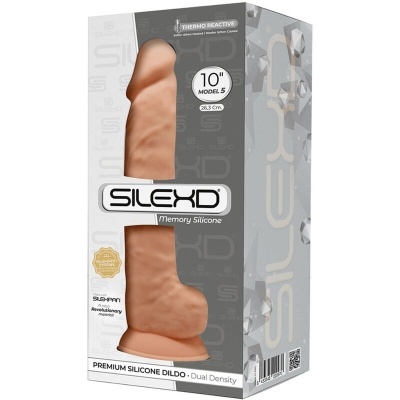MODELO 1 PÊNIS REALÍSTICO PREMIUM SILEXPAN SILICONE 26,6 CM