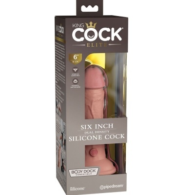 ELITE - DILDO DE SILICONE REALISTA 15,2 CM