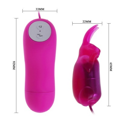 BONITO COELHO SECRETO VIBRADOR ROXO 12 VELOCIDADE
