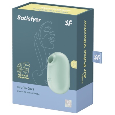 ESTIMULADOR SATISFYER PRO TO GO 2 (VERDE)