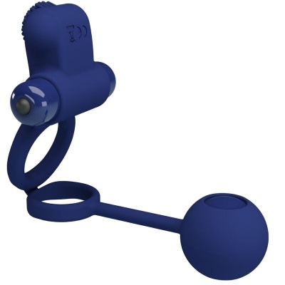 REMINGTON ANEL VIBRADOR DUPLO COM PLUG AZUL