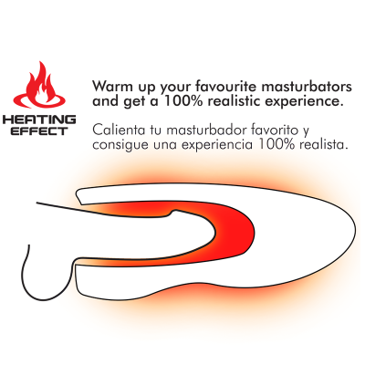 MASTURBADOR DE AQUECIMENTO E ROTAO SPIN-X - vending