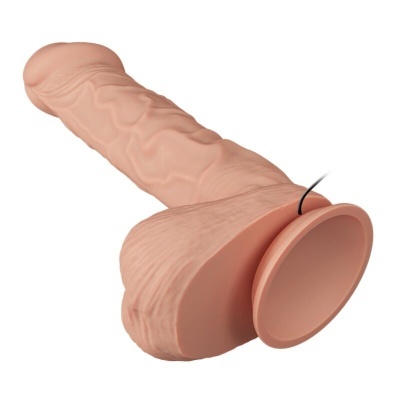 BELO ENCONTRO BERQRISI IMPULSO VIBRADOR REALISTA 26 CM - CARNE
