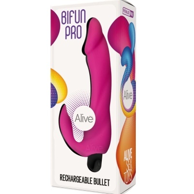 VIBRADOR BIFUN PRO ROSA 14,9 CM