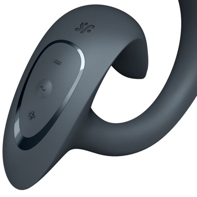 G FOR GODDESS 1 COELHO VIBRADOR CINZA ESCURO