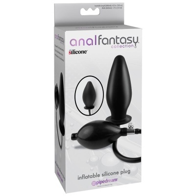 PLUG ANAL DE SILICONE INFLÁVEL ANAL FANTASY