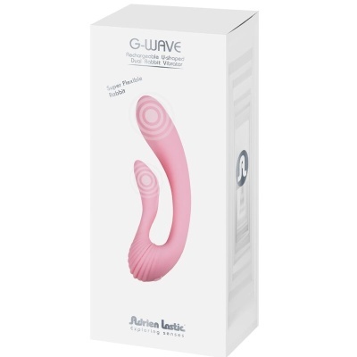 VIBRADOR DUPLO G-WAVE ROSA