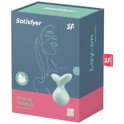 VIBRADOR SATISFYER VIVA LA VULVA 3 (VERDE)