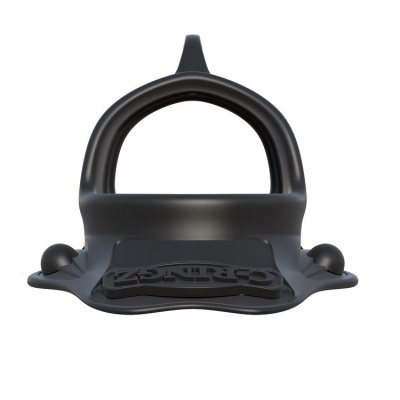 Suporte de smartphone preto com ventosa e almofada antiderrapante