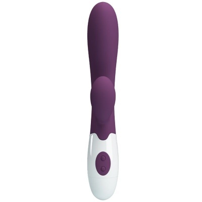 ALVIS VIBRADOR COELHO E PONTO G ROXO