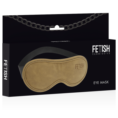FETISH SUBMISSIVE DARK ROOM MASK VEGAN LEATHER II (am)