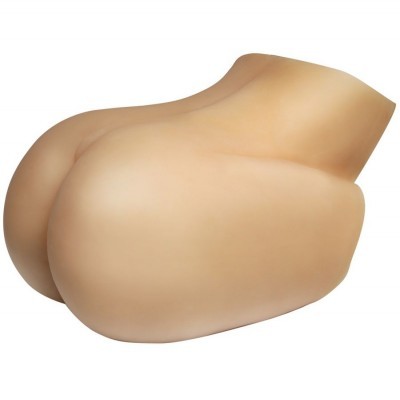 Modelo realista de parte inferior do corpo humano de silicone cor de pele