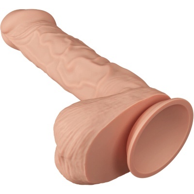 BELO ENCONTRO BERGRISI DILDO REALÍSTICO E FLEXÍVEL 26 CM - CARNE