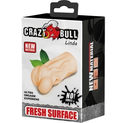 VAGINA MASTURBADORA CRAZY BULL (13,7cm)